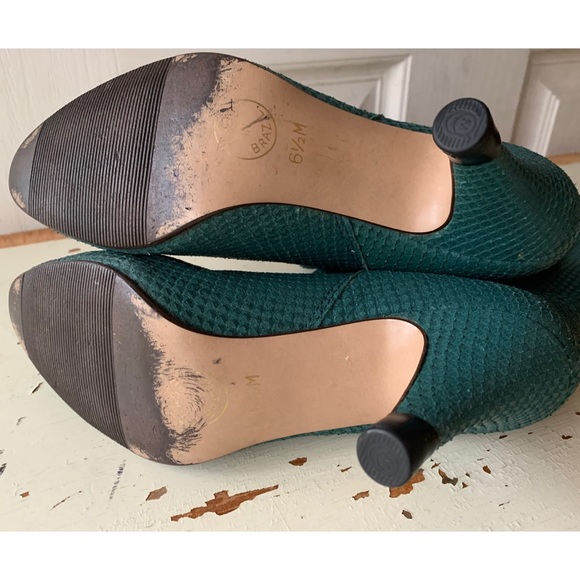 vintage 80s Nine West : snake snake skin boots - Picture 8 of 15